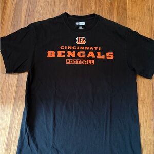 NFL Cincinnati Bengals Black and Orange Tee